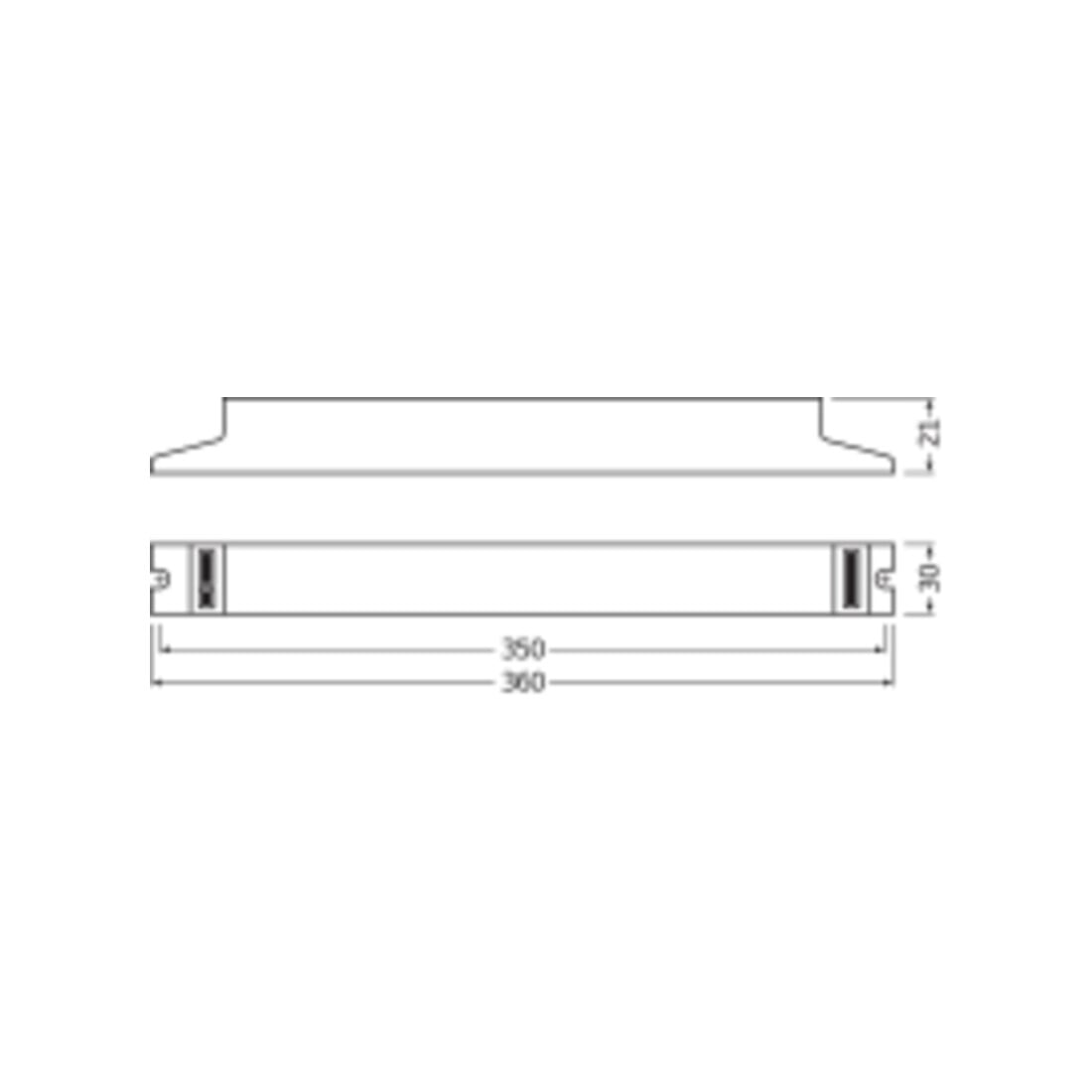 OSRAM BETRIEBSGERÄTE Transformateur électronique QTP5 2x14-35/220-240