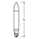 OSRAM LAMPE Ersatzkerzen (VE2) 7W 15V E14 6141 Bli.2-3