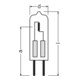 OSRAM LAMPE Halogen-Stiftsockellampe 10W 12V G4 64415 S AX-4