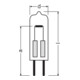 OSRAM LAMPE Halogen-Stiftsockellampe 5W 12V G4 64405 S-4