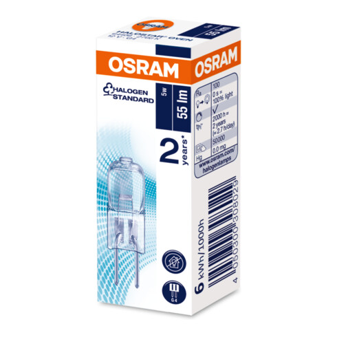 OSRAM LAMPE Halostar-Lampe 5W 12V G4 64408