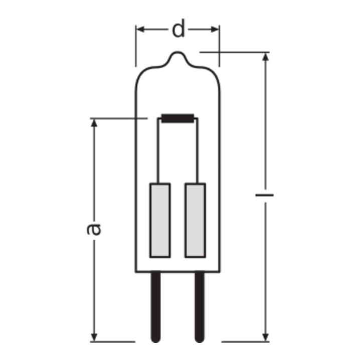 OSRAM LAMPE Halostar-Lampe 5W 12V G4 64408