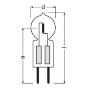 OSRAM Lampe Halostar PRO 60W 12V GY6,35 64447-4
