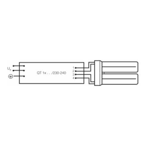 OSRAM LAMPE Kompaktleuchtstofflampe DULUX F18W/840
