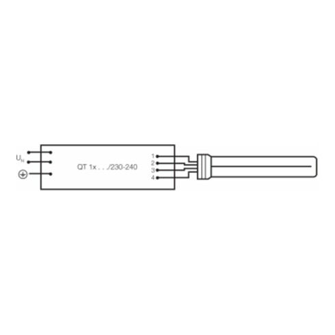 OSRAM LAMPE Kompaktleuchtstofflampe DULUX L24W/840