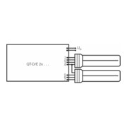 OSRAM LAMPE Kompaktleuchtstofflampe DULUX T/E32W/830IN-4