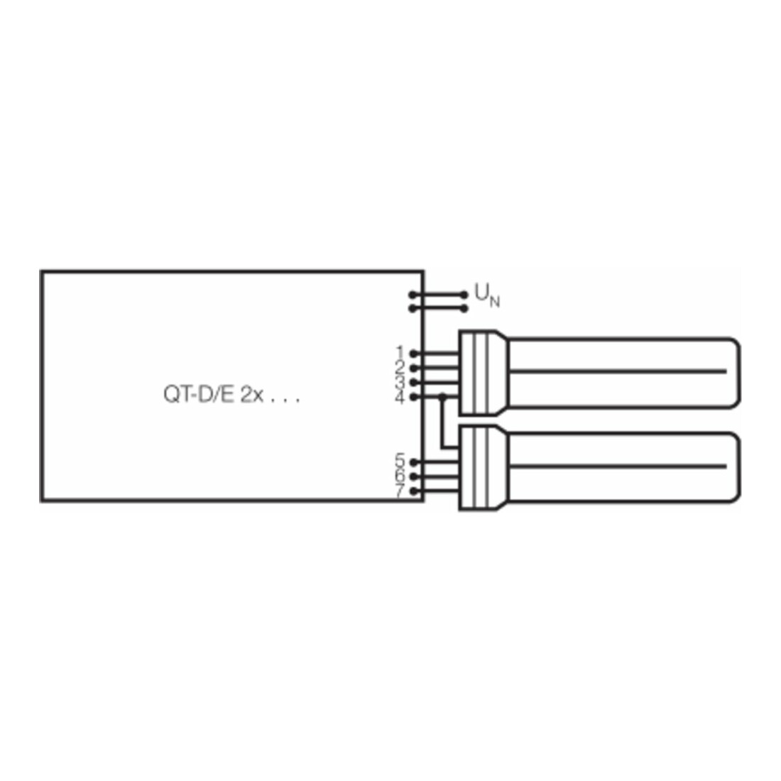 OSRAM LAMPE Kompaktleuchtstofflampe DULUX T/E32W/830IN