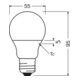 OSRAM LAMPE LED-Lampe E27 827 LEDPCLA404,9827FRE27-4