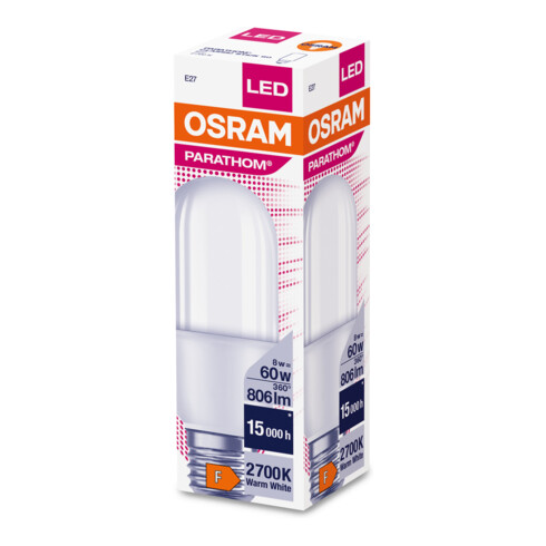 OSRAM LAMPE LED-Lampe E27 827 LEDPSTICK608827FE27