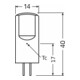 OSRAM LAMPE LED-Lampe G4 827 LEDPPIN30CL2,6W827G4-5