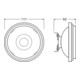 OSRAM LAMPE LED-Reflektorlampe AR111 G53, 930 LPAR111 752411,7W930-4