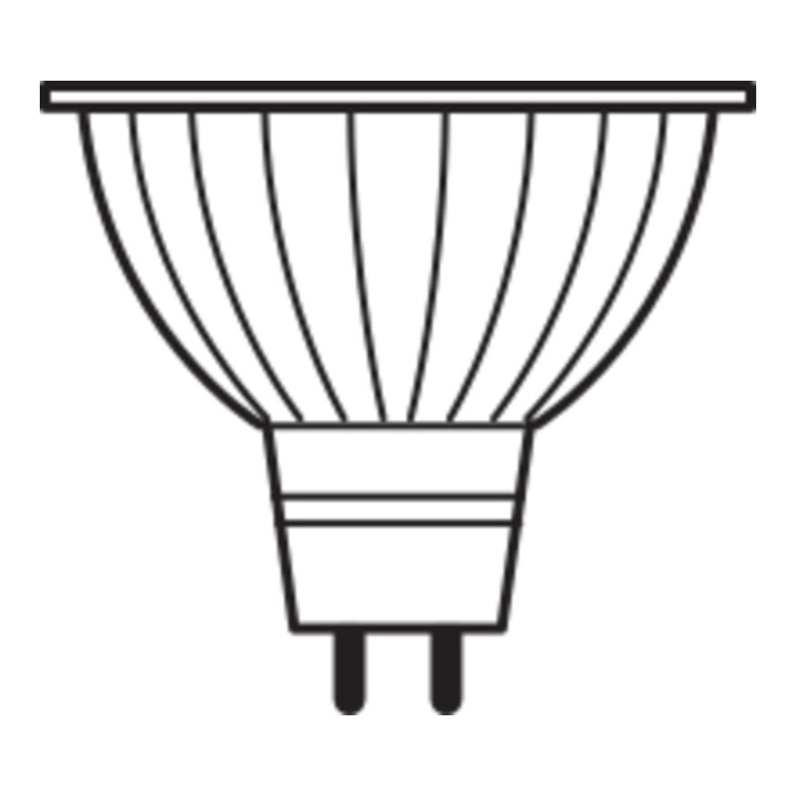 OSRAM LAMPE LED-Reflektorlampe MR16 GU5,3, 830 LPMR1650368W830GU5.3
