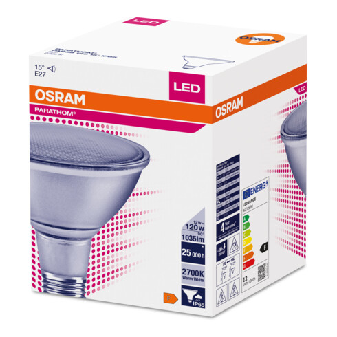 OSRAM LAMPE LED-Reflektorlampe PAR38 E27, 827 LPPAR381201512,5827