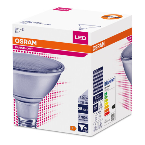 OSRAM LAMPE LED-Reflektorlampe PAR38 E27, 827 LPPAR381203012,5827