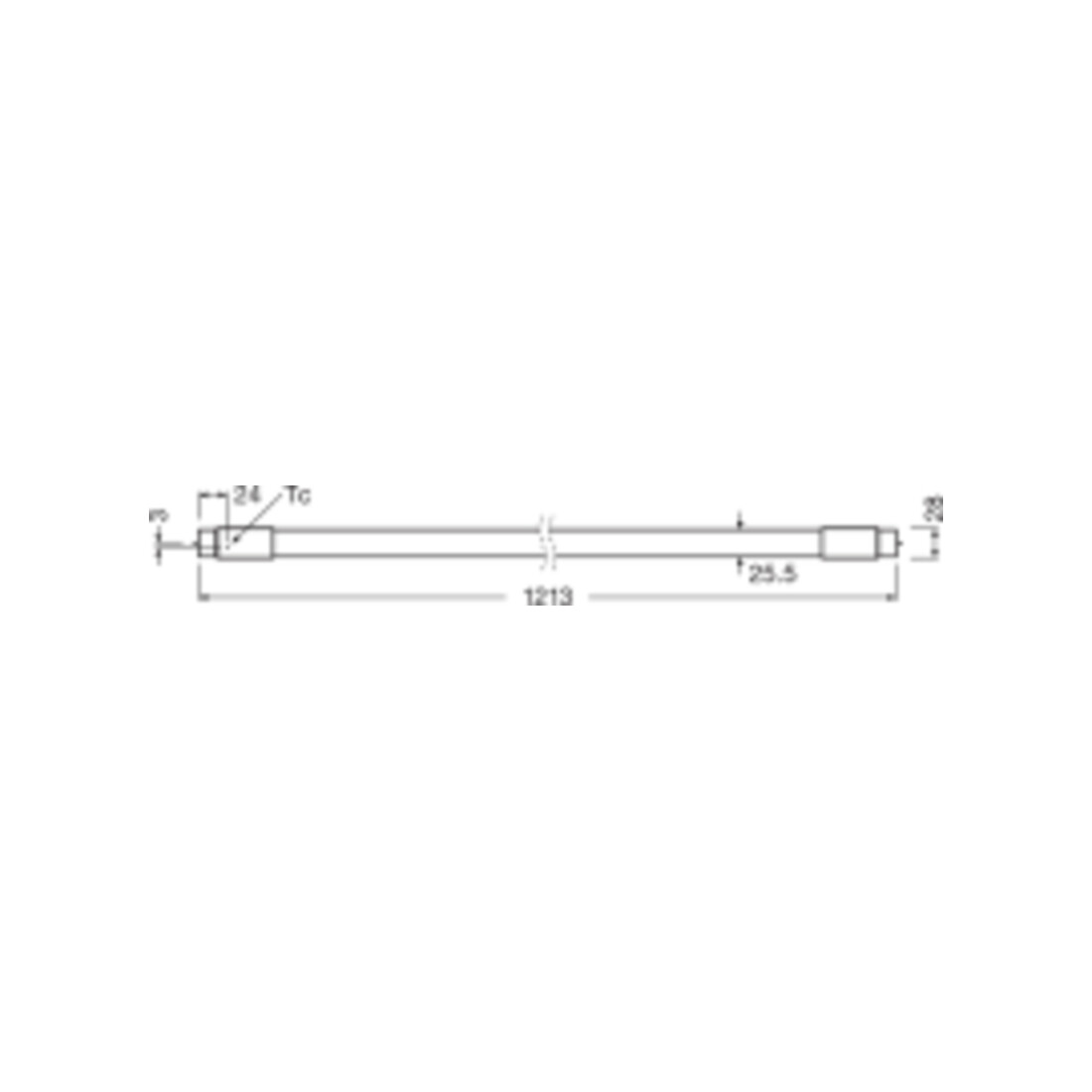 OSRAM LAMPE LED-Tube T8 f. EVG 865 ST8PROU-1.2M15W865HF