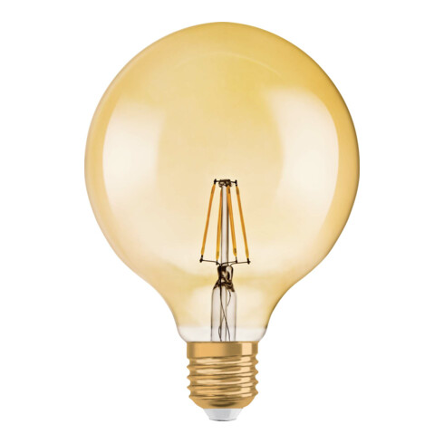 OSRAM LAMPE LED-Vintage-Lampe E27, 824 1906GLOBE7/824FILGD