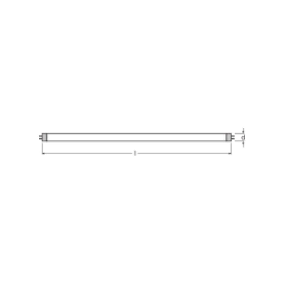OSRAM LAMPE Leuchtstofflampe 8W 4000K L 8/640