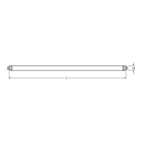 OSRAM LAMPE Leuchtstofflampe LUMILUX T5 kws FLH1 HE 35W/865