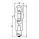 OSRAM LAMPE Powerstar-Lampe 400W E40 HQI-BT 400/D PRO-4