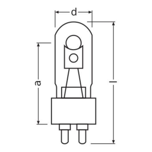 OSRAM LAMPE Powerstar-Lampe 70W G12 HQI-T 70/NDL UVS