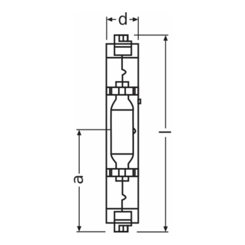 OSRAM LAMPE Powerstar-Lampe FC2 HQI-TS 400/D PRO