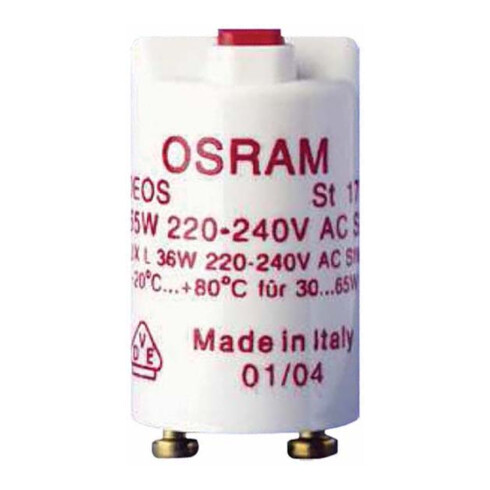 OSRAM LAMPE Starter f.Einzelschaltung 36-65W 230V ST 171 25er
