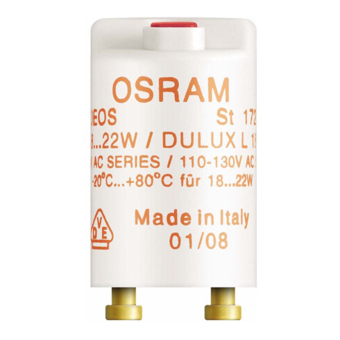 OSRAM LAMPE Starter f.Reihenschaltung 18-22W 230V ST 172 25er