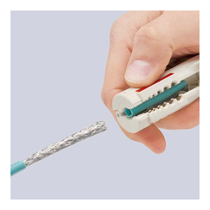 Outil à dégainer pour câbles de données Knipex