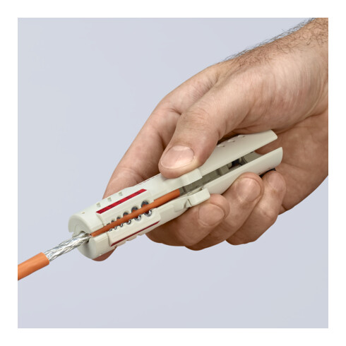 Outil à dégainer pour câbles de données Knipex