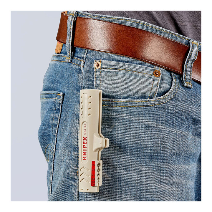 Outil à dégainer pour câbles de données Knipex