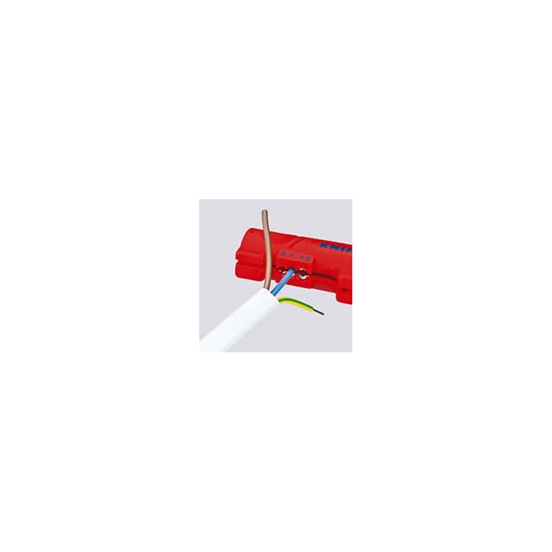 Outil à dégainer pour câbles plats et ronds Knipex