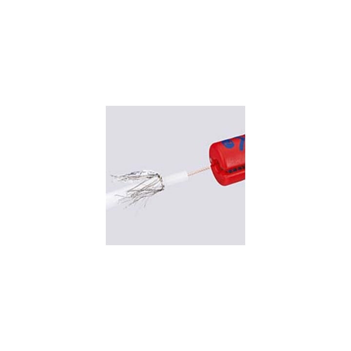 Outil à dénuder pour câbles coaxiaux Knipex