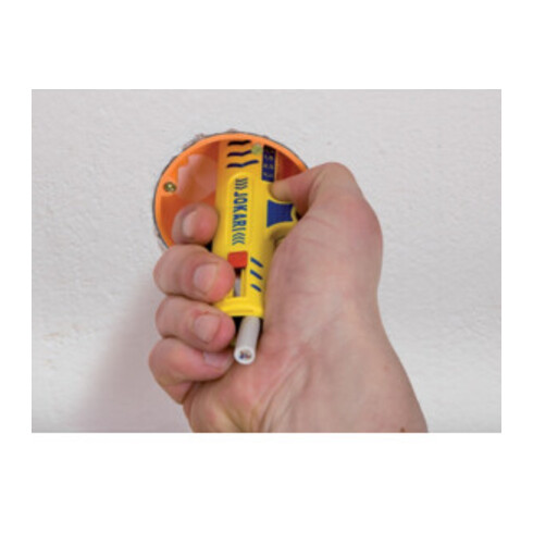 Outil à dénuder Secura no. 15 longueur totale 124 mm zone de travail diamètre 8,0 - 13,0 mm