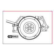 Outil de blocage  volant universel 255mm-3
