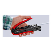 Outil de compression, pour connecteurs coaxiaux Knipex-4