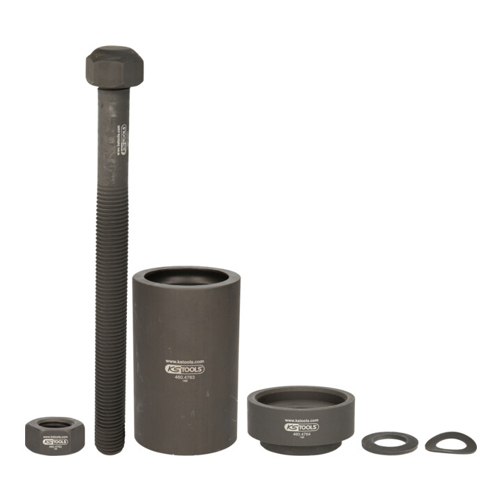 Outil de démontage des douilles en acier et caoutchouc de KS Tools pour BPW, 6 pcs.