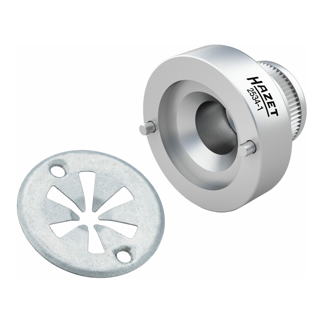 Outil de manœuvre pour rondelles de serrage 2534-1 ∙ Carré creux 6,3 mm (1/4 pouce) ∙ Profil à pivot massif HAZET