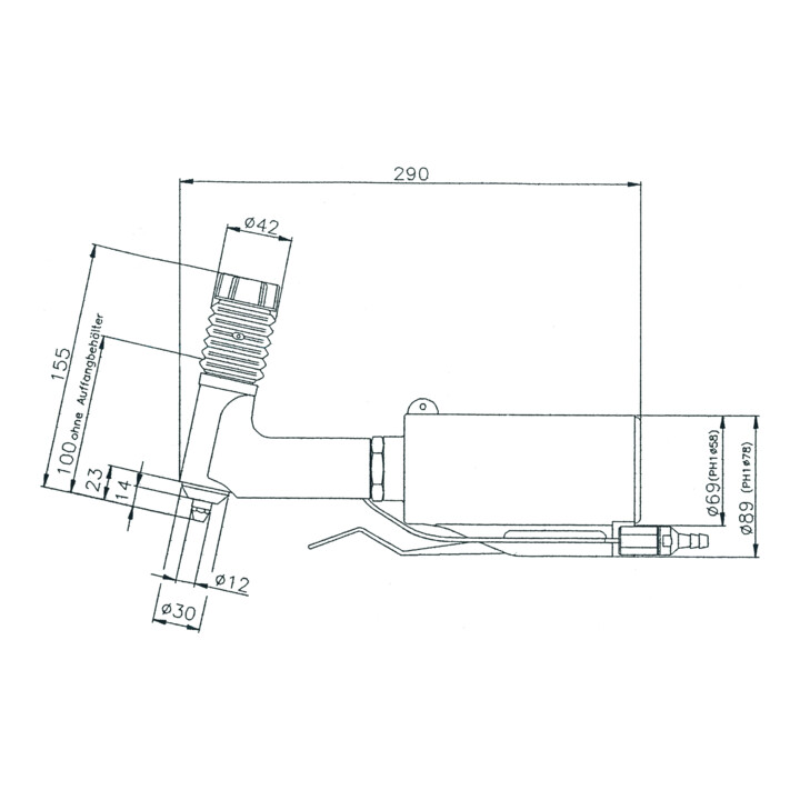 Outil de pose de rivets aveugles Gesipa PH 2-VK