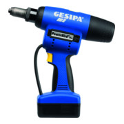 Outil de pose de rivets aveugles Gesipa PowerBird Pro Gold Edition avec relâchement/batterie de pression-3