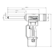 Outil de pose de rivets aveugles Gesipa PowerBird Solar avec relâchement de pression-4