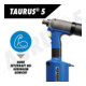 Outil de pose de rivets aveugles Gesipa TAURUS 5 Outil de base