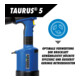 Outil de pose de rivets aveugles Gesipa TAURUS 5 Outil de base