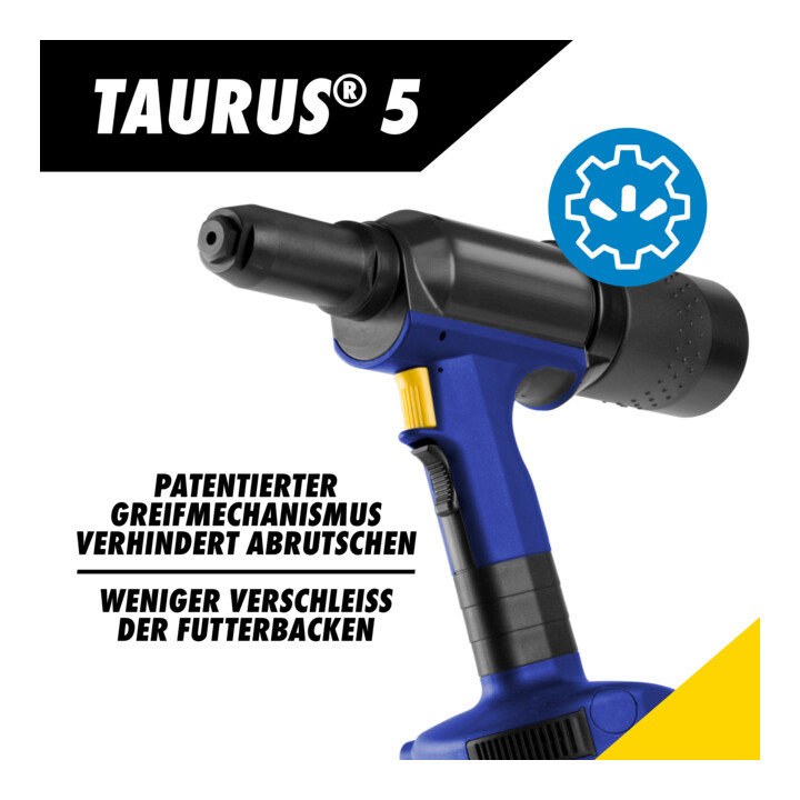 Outil de pose de rivets aveugles Gesipa TAURUS 5 Outil de base