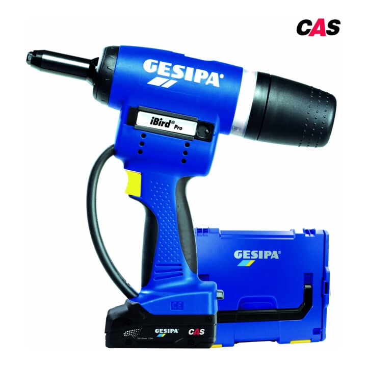 Outil de pose de rivets sans fil iBird® Pro 8 pièces 20000N L-Boxx GESIPA