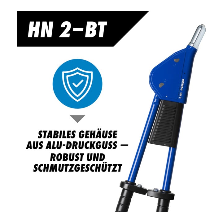 Outil de rivetage à levier Gesipa HN 2-BT