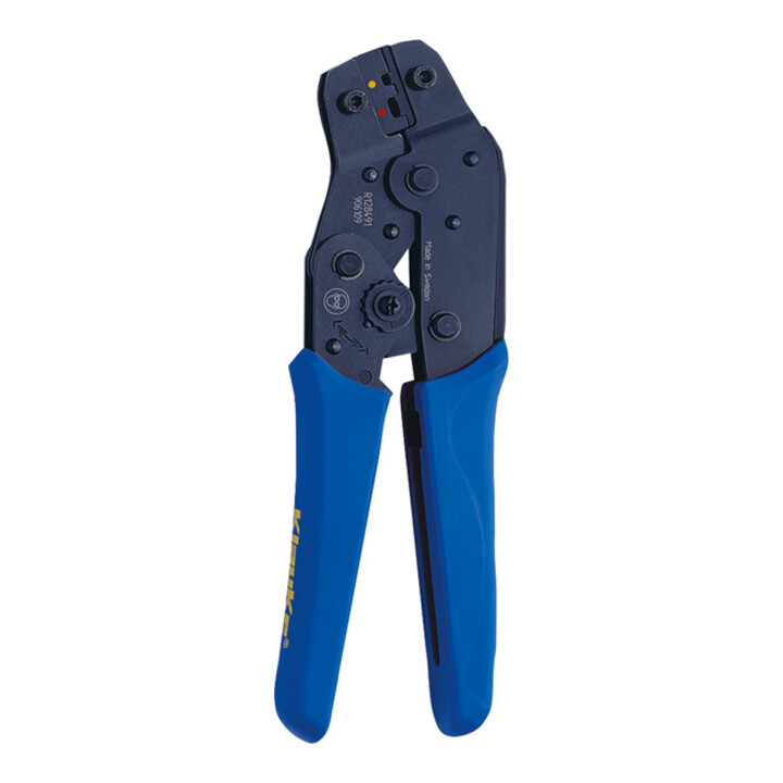 Outil de sertissage Klauke pour les connexions de câbles isolés 0,1 - 1 mm².