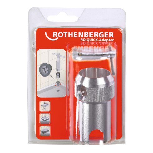 Outil de vissage de vanne RO-QUICK L. 75 mm adaptateur ROTHENBERGER