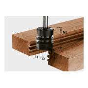 Outil d'encollage Festool TC tige 8 mm TC S8 D34/NL32-3