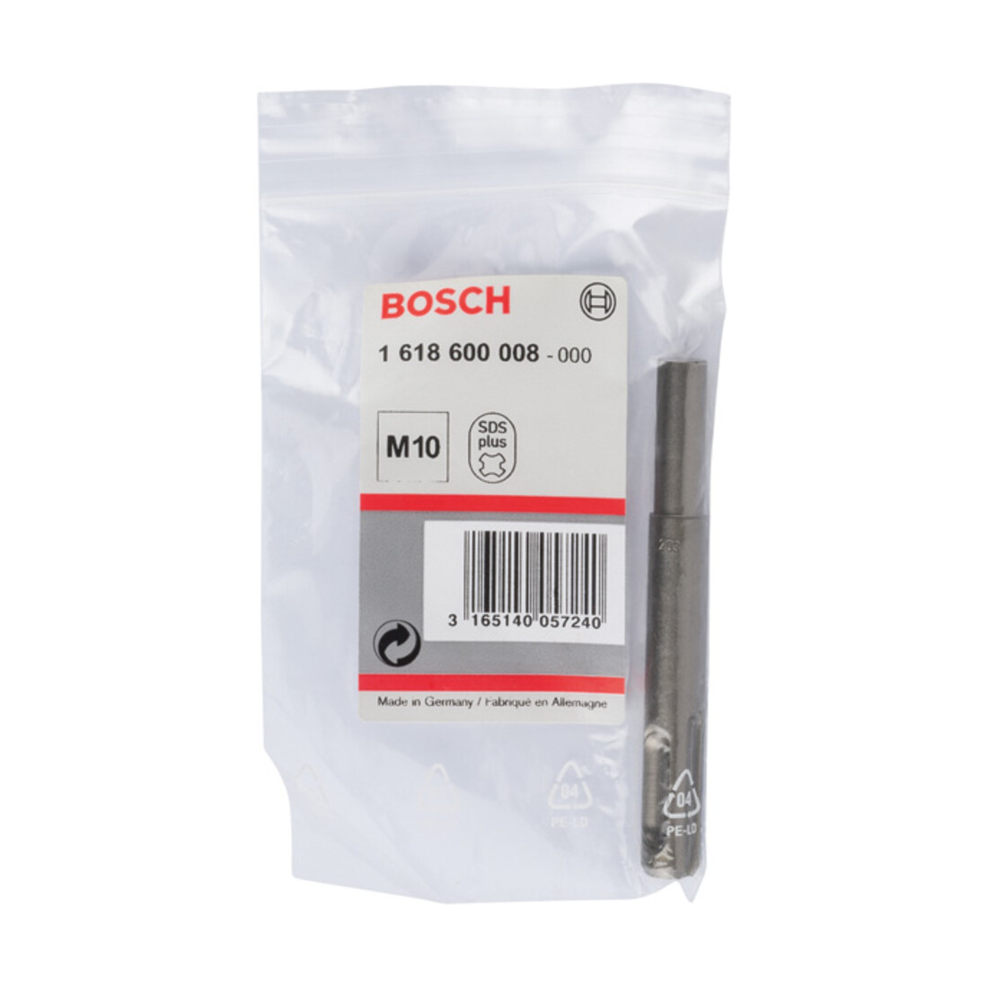 Outil d'insertion Bosch pour ancrage SDS plus M10 Diamètre 8,4 mm Longueur 86 mm