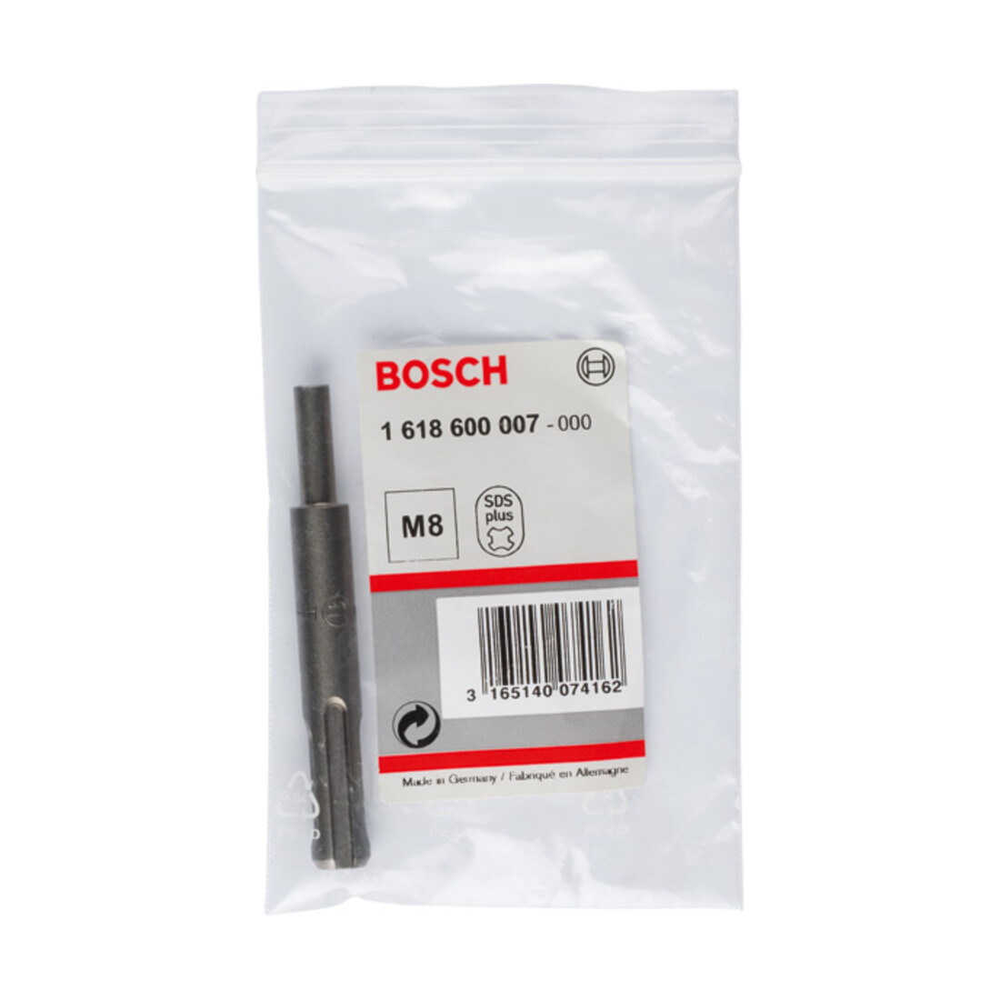 Outil d'insertion Bosch pour ancrage SDS plus M8 diamètre 6 mm Longueur 80 mm